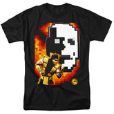 Mortal Kombat Klassic Scorpion Men's 18/1 Cotton Short-Sleeve T-Shirt