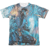 Mortal Kombat Kombat Comic Men's Regular Fit Poly Cotton Short-Sleeve T-Shirt