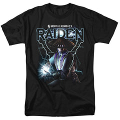 Mortal Kombat Raiden Men's 18/1 Cotton Short-Sleeve T-Shirt