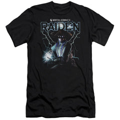 Mortal Kombat Raiden Men's Ultra-Soft 30/1 Cotton Slim Short-Sleeve T-Shirt