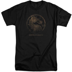 Mortal Kombat X Metal Seal Men's 18/1 Tall Cotton Short-Sleeve T-Shirt