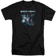Mortal Kombat X Raiden Men's 18/1 Tall Cotton Short-Sleeve T-Shirt