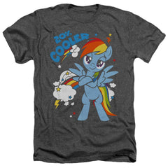 My Little Pony 20 Percent Cooler Men's 30/1 Heather 60 40 Poly Short-Sleeve T-Shirt
