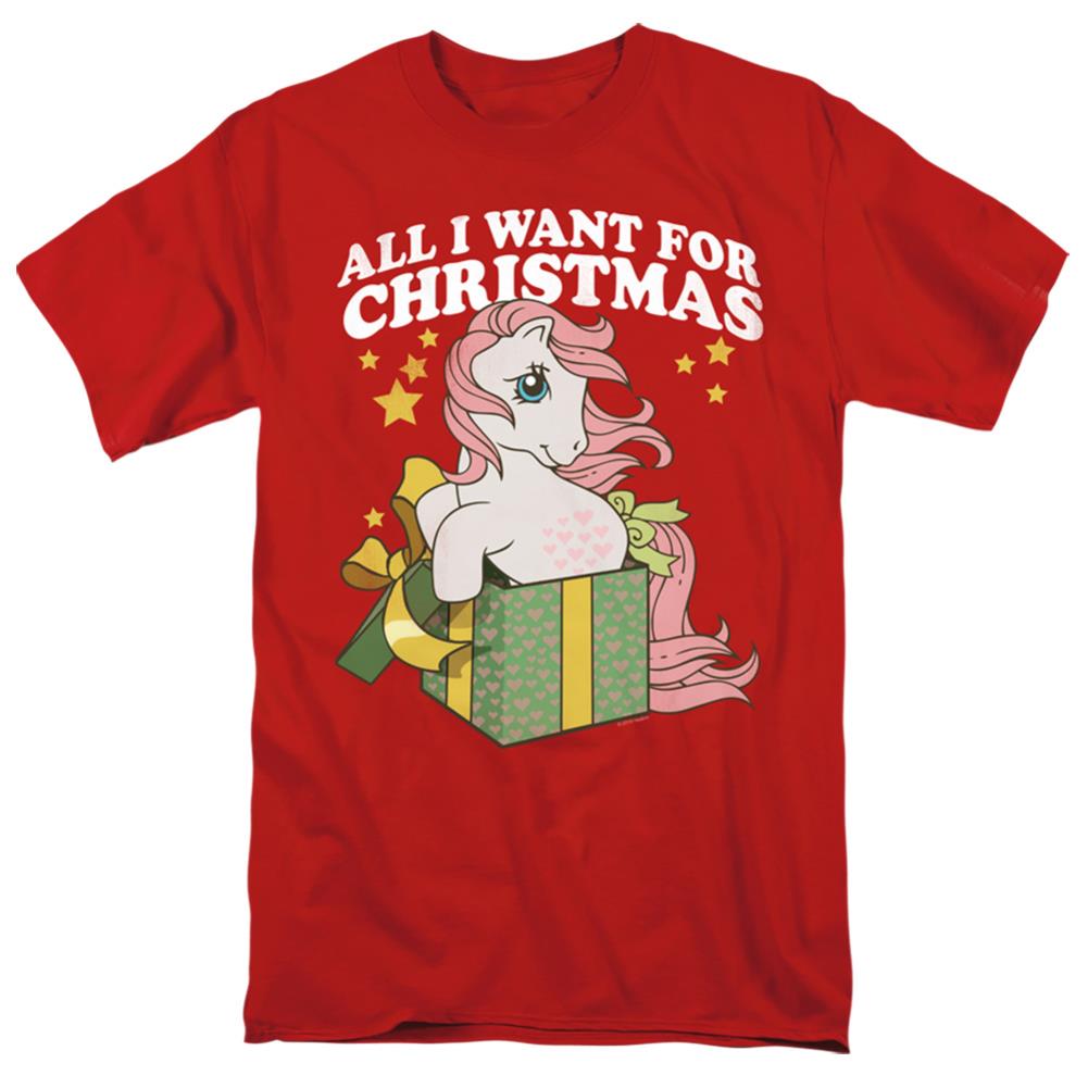 My Little Pony All I Want Men's 18/1 Cotton Short-Sleeve T-Shirt