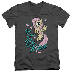 My Little Pony Be Kind Men's 30/1 Cotton Slim V-Neck T-Shirt