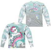 My Little Pony Believe In Dreams (Front/Back Print) Men's Regular Fit Polyester Long-Sleeve T-Shirt