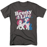 My Little Pony Brony 4 Life Men's 18/1 Cotton Short-Sleeve T-Shirt