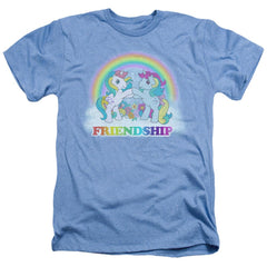 My Little Pony Friendship Men's 30/1 Heather 60 40 Poly Short-Sleeve T-Shirt