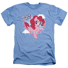My Little Pony Pinkie Pie Men's 30/1 Heather 60 40 Poly Short-Sleeve T-Shirt