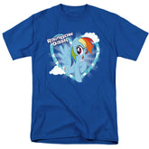 My Little Pony Rainbow Dash Men's 18/1 Cotton Short-Sleeve T-Shirt