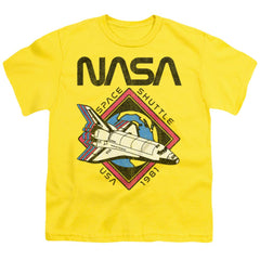 NASA 1981 Youth 18/1 100% Cotton Short-Sleeve T-Shirt