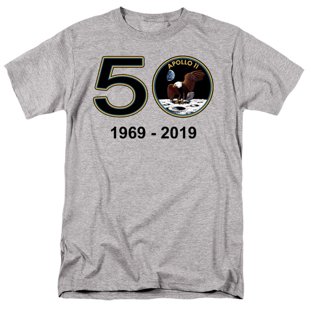 NASA Apollo 11 50th Men's 18/1 Cotton Short-Sleeve T-Shirt