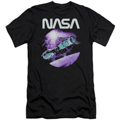 NASA Come Together Men's Ultra-Soft 30/1 Cotton Slim Short-Sleeve T-Shirt