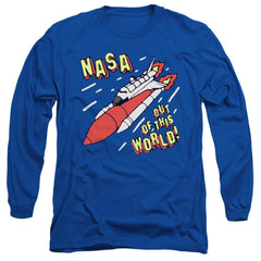 NASA Out Of This World Men's 18/1 Cotton Long-Sleeve T-Shirt