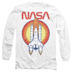 NASA Shuttle Circle Men's 18/1 Cotton Long-Sleeve T-Shirt