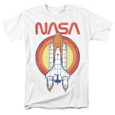NASA Shuttle Circle Men's 18/1 Cotton Short-Sleeve T-Shirt