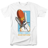 NASA Space Coast Men's 18/1 Cotton Short-Sleeve T-Shirt