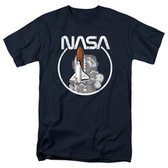 NASA Space Shuttle Nasa Men's 18/1 Cotton Short-Sleeve T-Shirt