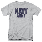 Navy Aunt Men's 18/1 Cotton Short-Sleeve T-Shirt