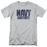 Navy Brother Men's 18/1 Cotton Short-Sleeve T-Shirt