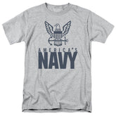 Navy Eagle Logo Men's 18/1 Cotton Short-Sleeve T-Shirt