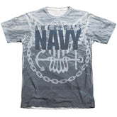 Navy Force For Good Men's Regular Fit Poly Cotton Short-Sleeve T-Shirt