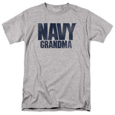 Navy Grandma Men's 18/1 Cotton Short-Sleeve T-Shirt