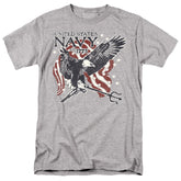 Navy Trident Men's 18/1 Cotton Short-Sleeve T-Shirt