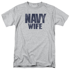 Navy Wife Men's 18/1 Cotton Short-Sleeve T-Shirt