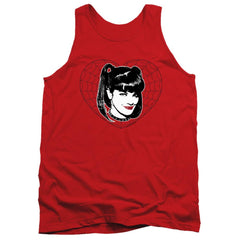 NCIS Abby Heart Men's 18/1 Cotton Tank Top