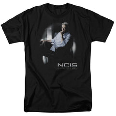 NCIS Gibbs Ponders Men's 18/1 Cotton Short-Sleeve T-Shirt