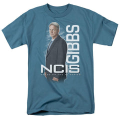 NCIS Gibbs Standing Men's 18/1 Cotton Short-Sleeve T-Shirt