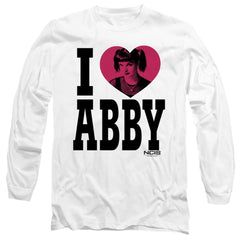 NCIS I Heart Abby Men's 18/1 Cotton Long-Sleeve T-Shirt