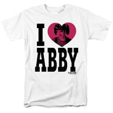 NCIS I Heart Abby Men's 18/1 Cotton Short-Sleeve T-Shirt