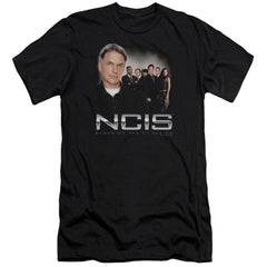 NCIS Investigators Men's Ultra-Soft 30/1 Cotton Slim Short-Sleeve T-Shirt