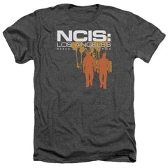 NCIS: Los Angeles Slow Walk Men's 30/1 Heather 60 40 Poly Short-Sleeve T-Shirt