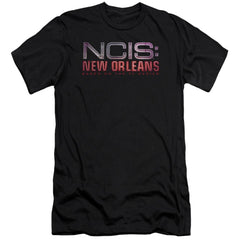 NCIS: New Orleans Neon Sign Men's Ultra-Soft 30/1 Cotton Slim Short-Sleeve T-Shirt