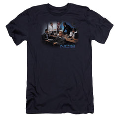 NCIS Original Cast Men's Ultra-Soft 30/1 Cotton Slim Short-Sleeve T-Shirt