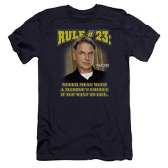NCIS Rule 23 Men's Ultra-Soft 30/1 Cotton Slim Short-Sleeve T-Shirt