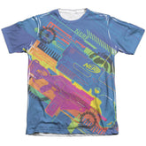 Nerf Neon Collage Men's Regular Fit Poly Cotton Short-Sleeve T-Shirt