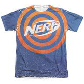 Nerf Target Practice Men's Regular Fit Poly Cotton Short-Sleeve T-Shirt