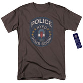New York City Bomb Squad Men's 18/1 Cotton Short-Sleeve T-Shirt