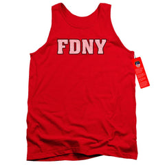 New York City FDNY Men's 18/1 Cotton Tank Top