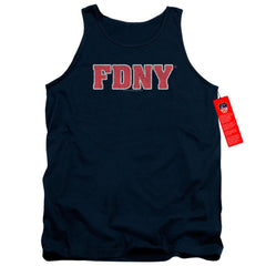 New York City FDNY Men's 18/1 Cotton Tank Top