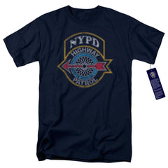 New York City Highway Patrol Men's 18/1 Cotton Short-Sleeve T-Shirt