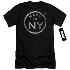 New York City NY Made Men's Ultra-Soft 30/1 Cotton Slim Short-Sleeve T-Shirt