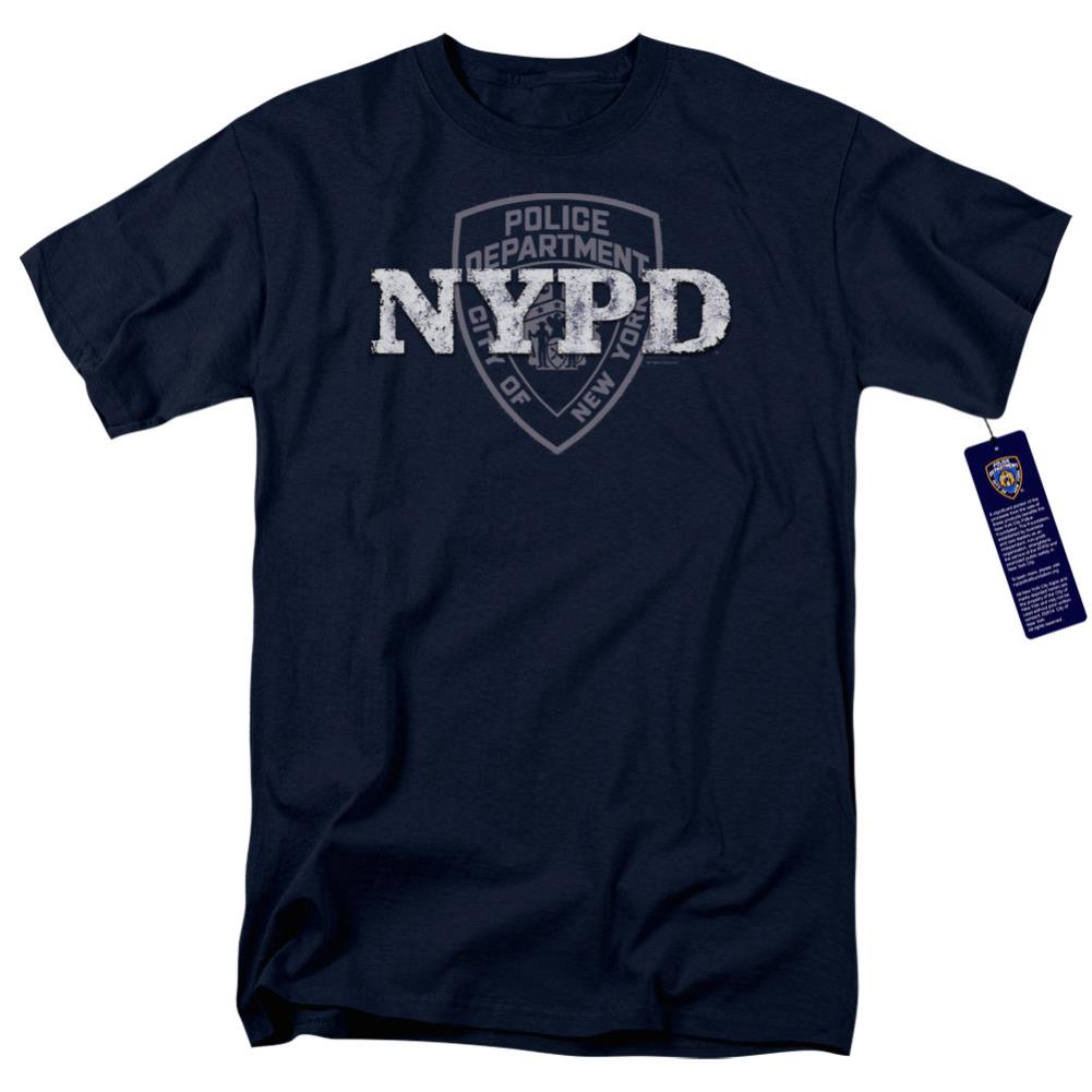 New York City NYPD Men's 18/1 Cotton Short-Sleeve T-Shirt