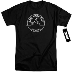 New York City See NYC Bronx Men's 18/1 Tall Cotton Short-Sleeve T-Shirt