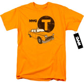 New York City Yellow Cab Men's 18/1 Cotton Short-Sleeve T-Shirt