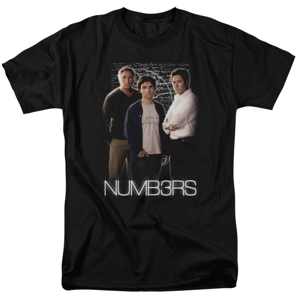 Numb3Rs Equations Men's 18/1 Cotton Short-Sleeve T-Shirt